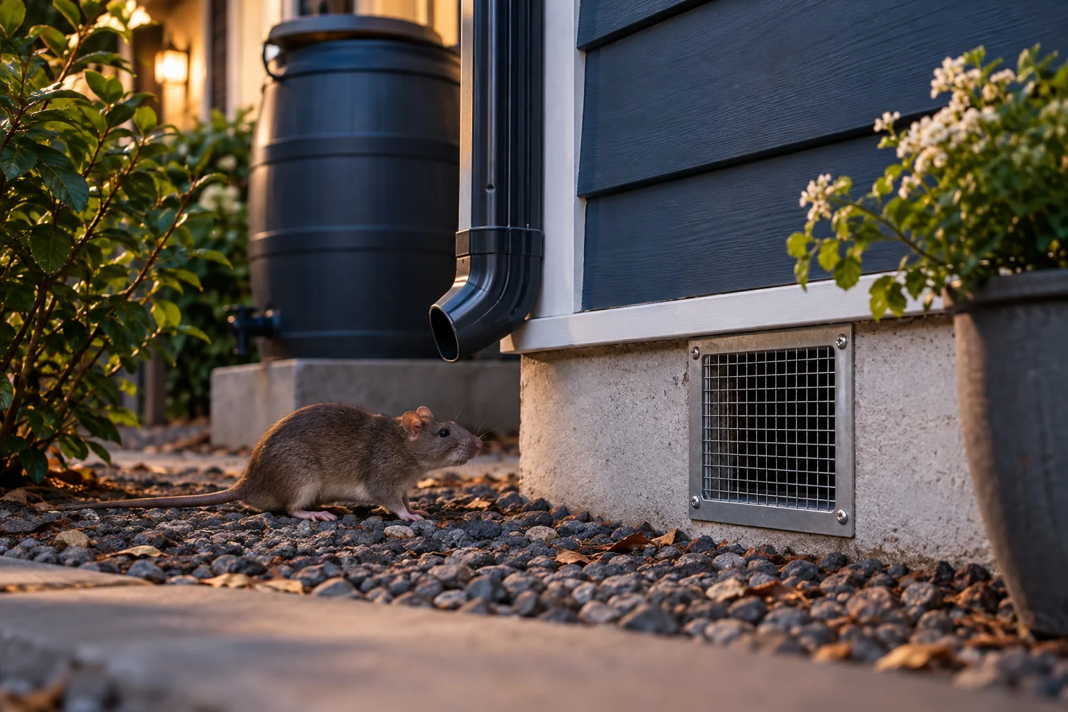 AI-generated illustration for Rat Prevention That Holds Up: Food, Shelter, and Entry Points