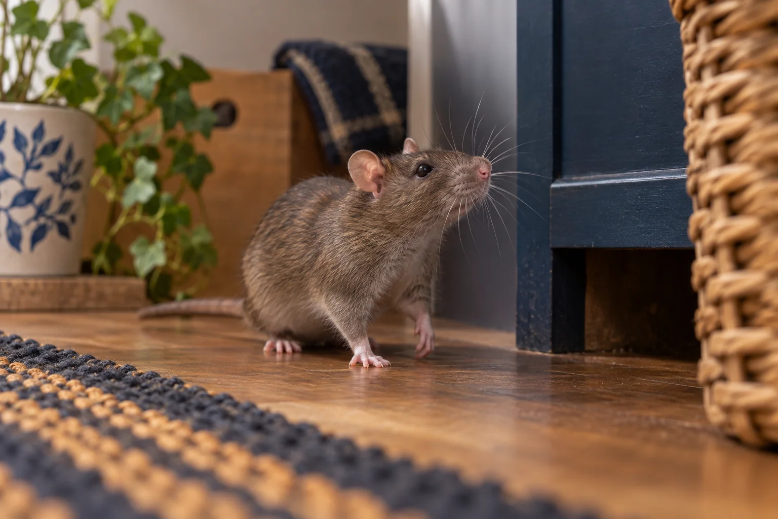 AI-generated illustration for Interpreting Scratching, Gnawing, and Rat Vocalizations
